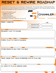 Reset & Rewire Roadmap – Get Unstuck & Start Moving