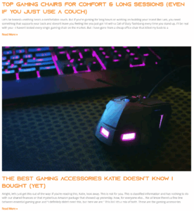 RGB gaming mouse on illuminated keyboard with purple and blue lighting