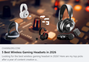Featured image comparing the best wireless gaming headsets in 2026, including the SteelSeries Arctis Nova Pro Wireless, PlayStation Pulse Elite, HyperX Cloud III Wireless, and SteelSeries Arctis GameBuds.