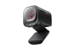 Anker PowerConf C200 2K webcam with adjustable 95-degree field of view and monitor mount.
