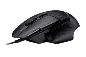Logitech G502 X wired gaming mouse with programmable side buttons