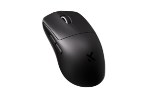 MCHOSE L7 Ultra+ black wireless gaming mouse with side buttons and scroll wheel