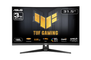 ASUS TUF Gaming VG32WQ3B 31.5-inch curved gaming monitor with 180Hz refresh rate