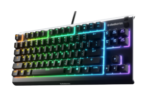 SteelSeries Apex 3 TKL RGB tenkeyless gaming keyboard